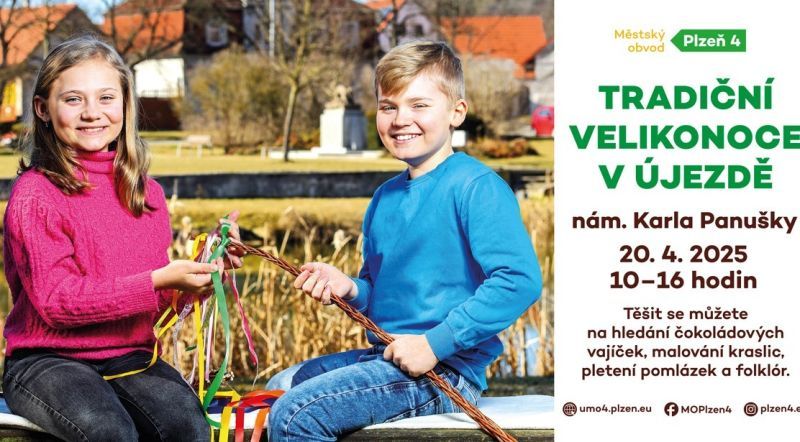 Tradiční Velikonoce v Újezdě nabídnou kreativní dílny, divadlo i folklór