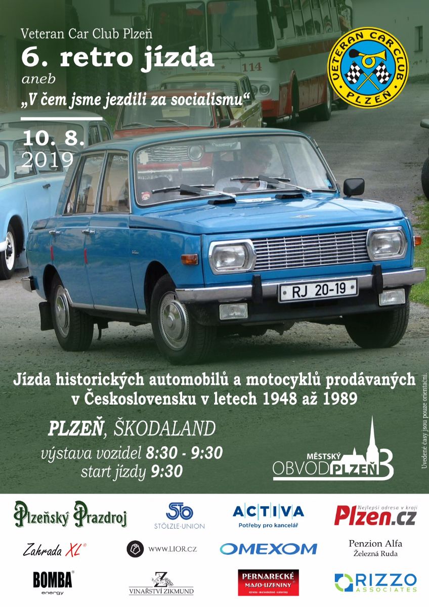 Plzeňsko zažije v sobotu přehlídku historických vozidel