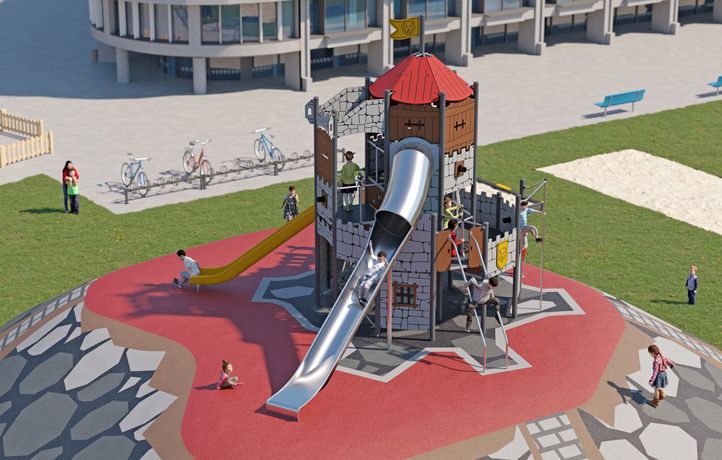 obrázek: Škodaland se rozroste o dětskou pevnost, obvod chce poradit, kam ji umístit