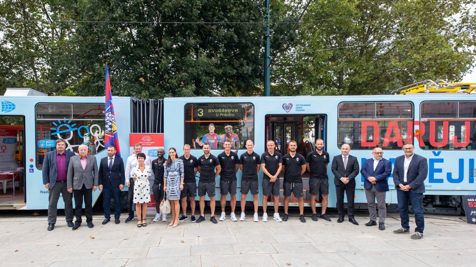 obrázek: Unikátní tramvaj pro kostní dřeň. Pojeďte v ní s námi a darujte naději