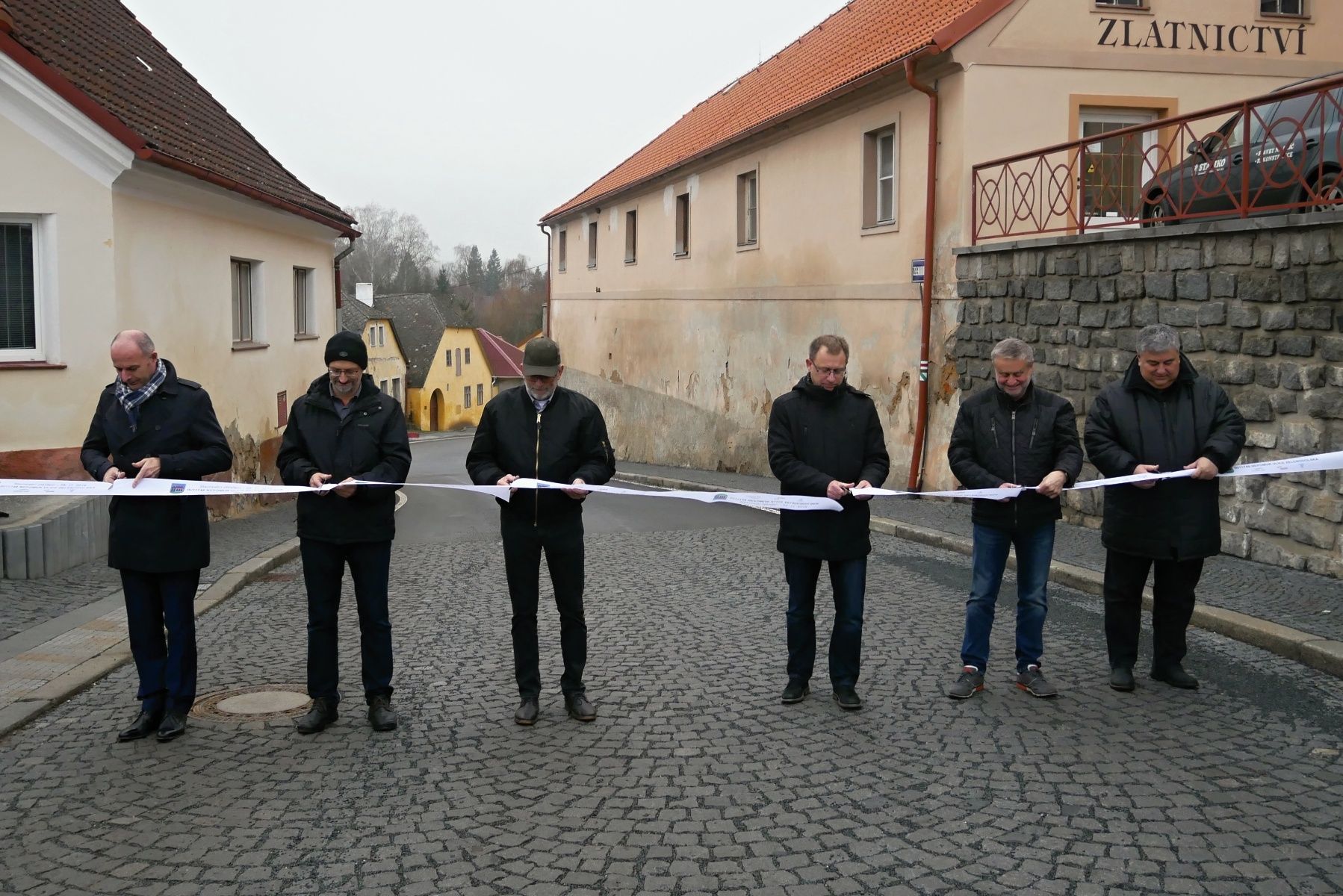 obrázek: Zelenodolská ulice v Nepomuku je po rekonstrukci