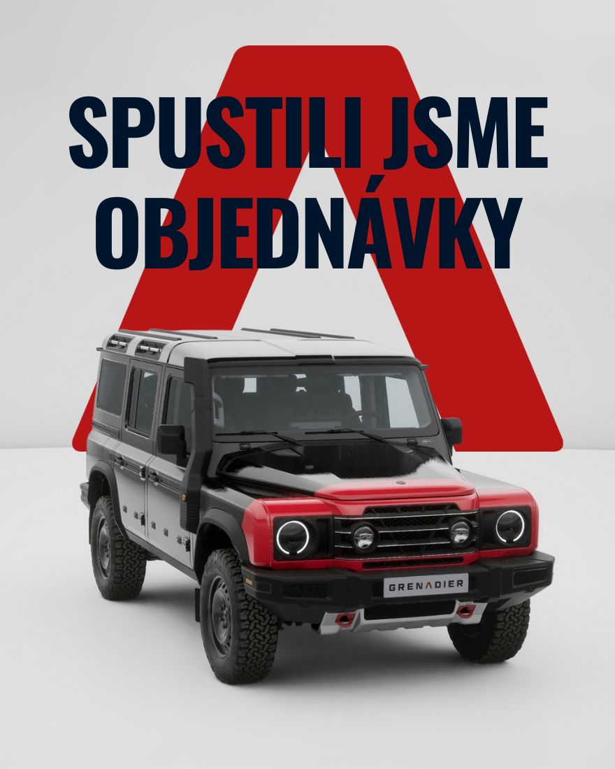 GRENADIER 4X4 V ČR: CENY A SPECIFIKACE