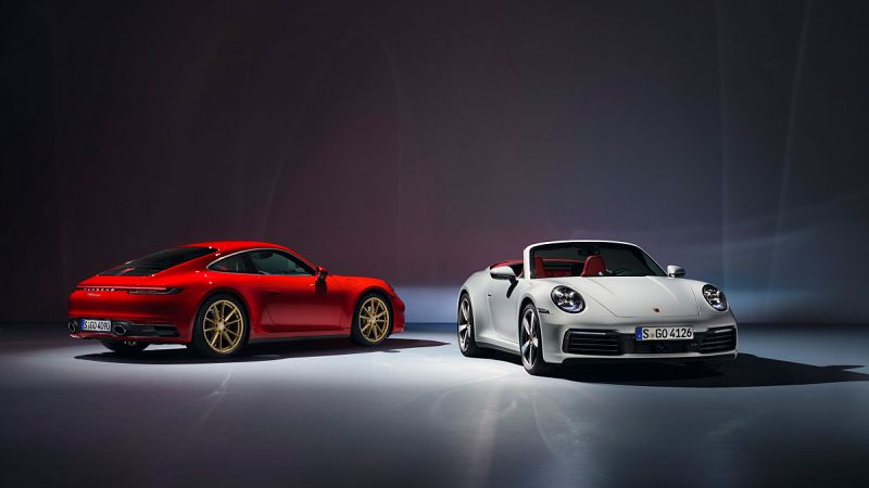 obrázek: Porsche představuje nový model 911 Carrera Coupé a 911 Carrera Cabriolet