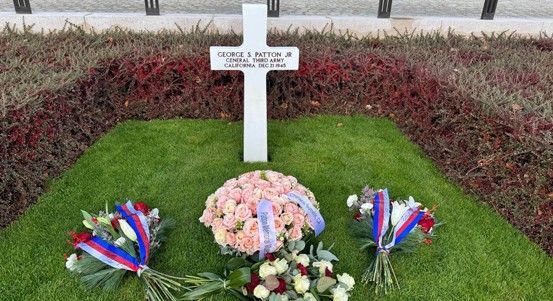 Plzeň a Lucembursko oslavily 140 let od narození generála Pattona