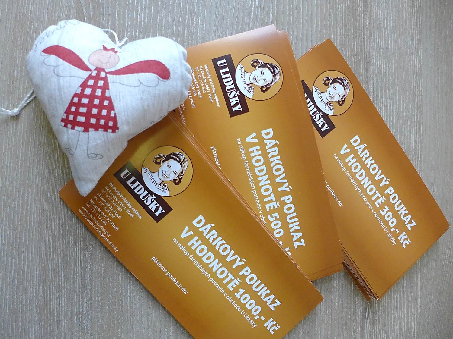 obrázek: Farmářský obchod U Lidušky - nabídka dárkových poukazů!