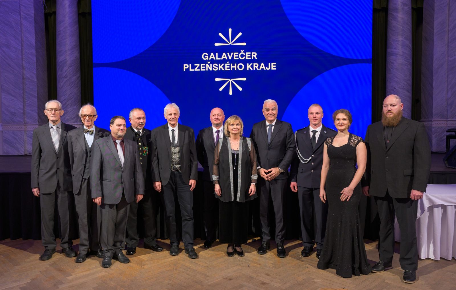 Ocenění hrdinů a kulturních ikon na Galavečeru Plzeňského kraje