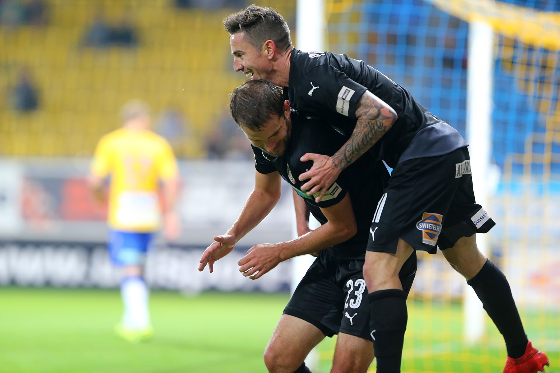 Nikoli šťastné, ale vybojované vítězství, říká střelec Marek Bakoš po výhře 1:0 v Teplicích 