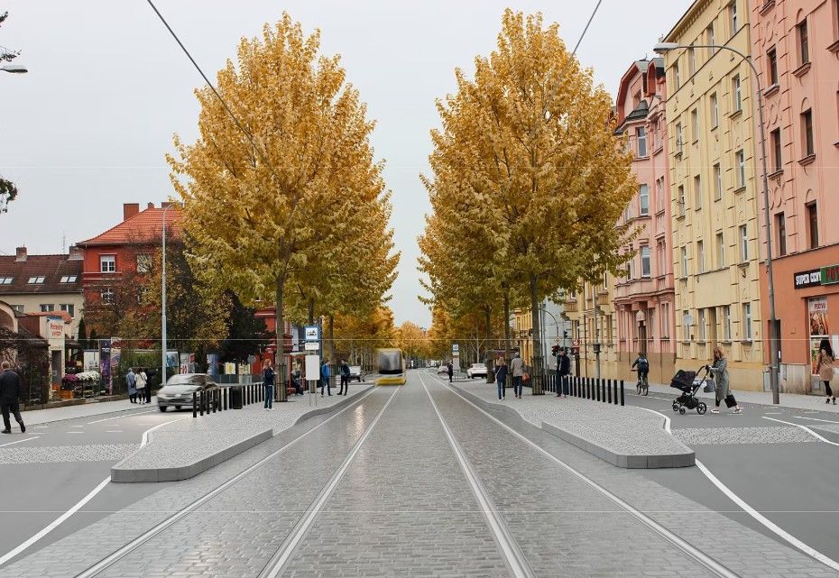 Plzeň investuje miliardu do modernizace Klatovské ulice