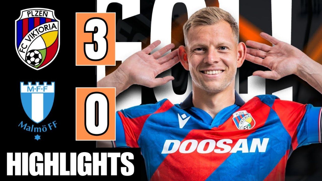Plzeň po trenérské změně září - výhra 3:0 nad Malmö