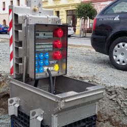 LIC technika se podílí na rekonstrukci náměstí v Plané u Mariánských Lázní