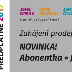 PŘEDPLATNÉ Divadla J. K. Tyla 2017