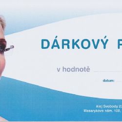 Dárkové poukázky