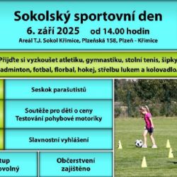 Sokolský sportovní den Křimice