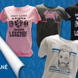 Vytvořte si vlastní designové tričko s originálním motivem!