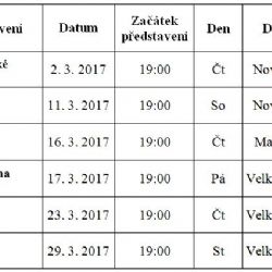 Divadelní představení pro seniory Městského obvodu Plzeň 1
