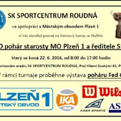 Na tenisových kurtech v Plzni na Roudné uvidíte pohár Fed Cup