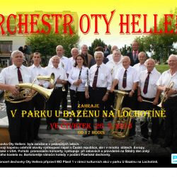 Přijďte si poslechnout Orchestr Oty Hellera do parku U Bazénu