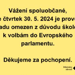 Školení k eurovolbám omezí chod úřadu