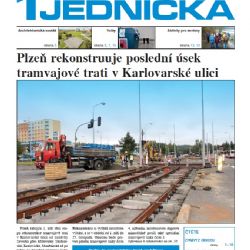 Zpravodaj obvodu Plzeňská jednička - září 2016 putuje do schránek obyvatel obvodu