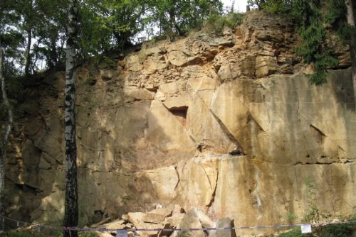 Foto: Zřícení skalního masivu u Košuteckého jezírka