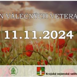 Den válečných veteránů dne 11.11.2024