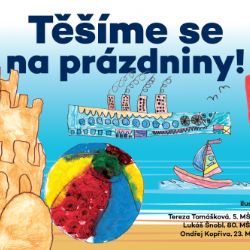Děti malovaly léto, nejkrásnější obrázky nyní ozdobí obvod
