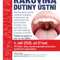 FN Plzeň zve širokou veřejnost na přednášku s názvem Zdraví máme jenom jedno