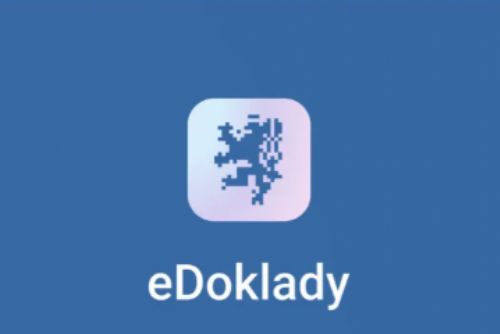 obrázek:Informace MV ČR, odboru voleb, týkající se funkčnosti aplikace eDoklady