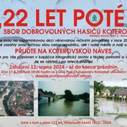 Koterovští hasiči zvou na výstavu fotografií z povodní