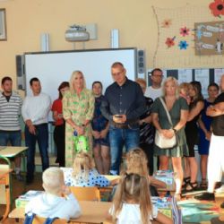 Místostarostka přivítala prvňáčky na 20. ZŠ Plzeň