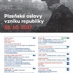 Při oslavách vzniku republiky budou zajímavá místa v Plzni přístupná za symbolickou cenu