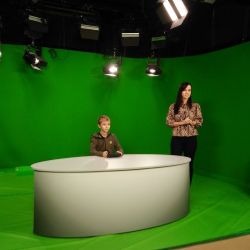 Děti z 15. ZŠ navštívily televizi ZAK