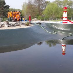 Jezírko se připravuje na sezónu