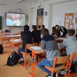 Kurz 1. pomoci pro budoucí řidiče na Sportovním gymnáziu v Plzni