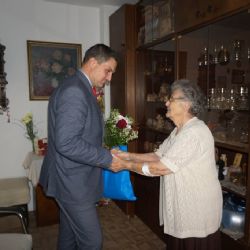 Paní Bohumila Šmolíková oslavila 85 let