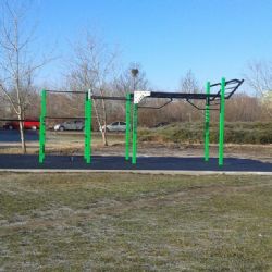 Plzeňský centrální obvod nechal nainstalovat na svém území další street workoutové sestavy