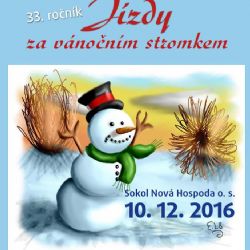 Pozvánka na Jízdu za vánočním stromkem