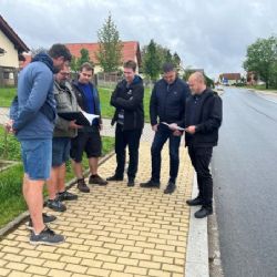 Radobyčice se dočkají měření úsekové rychlosti na průtahu obcí v Dlážděné ulici