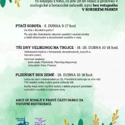 Sdružení IRIS zve na Ptačí sobotu a další akce do Borského parku