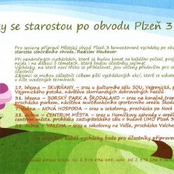 Senioři navštíví se starostou zajímavá místa v obvodu