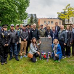 Trojka uctila americké veterány vzpomínkovým aktem v Horníčkově zahradě