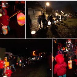 V Radobyčicích se konal lampionový průvod
