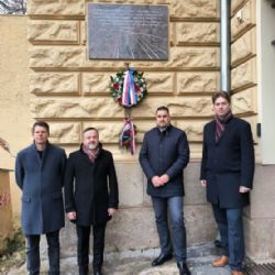Vedení obvodu uctilo památku deportovaných Židů
