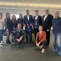 Vedení Trojky přijalo úspěšné atlety