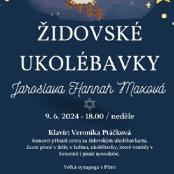 Židovská obec v Plzni zve do Velké synagogy na koncert Židovské ukolébavky