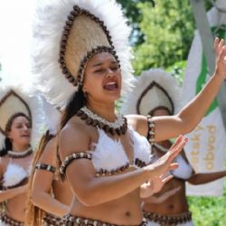 Doubravecké folklorní odpoledne nabídlo domácí, zahraniční i exotický folklor