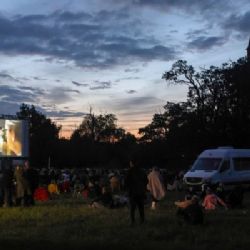 Stovky lidí přišly na letní promítání