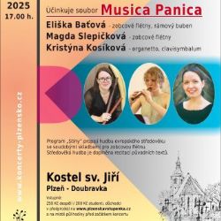 V kostele sv. Jiří se lidé mohou v neděli 14. září těšit na koncert souboru Musica Panica