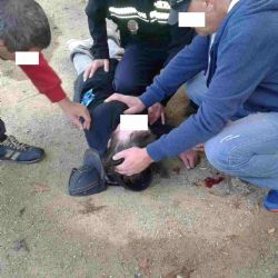 Muže bez domova postihl epileptický záchvat