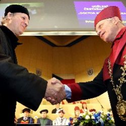 Čestný titul převzal na slavnostním zasedání Vědecké rady ZČU William Lobkowicz